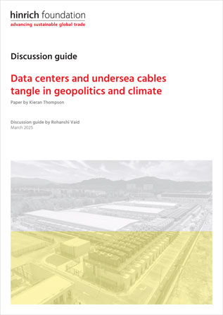 Data centers and undersea cables tangle in geopolitics and climate